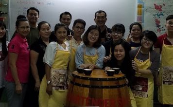 Kiểm tra cuối khóa Barista K30 tại Sài Gòn Bartenders