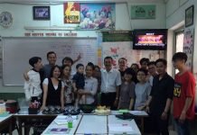 Lớp Bartender K95 thực hành