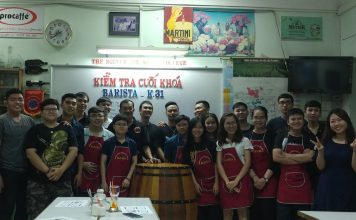 Lớp học pha chế Barista K.31